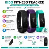 Kids Smart Watch alarm GPS Tracker SOS Call Phone Watches For Boys Girls Gift