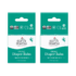 3 PCS Commercial Grade Heat Resistant Silicone Spatulas, 9.5-Inch Rubber