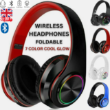 Kids Children Headphones Wireless Bluetooth Headset On Ear Earphone Foldable