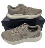 Under Armour UA Charged Surge 4 Men’s 12 Shoes Beige Brown 3027000-203 Sneakers