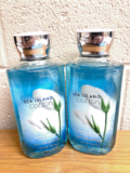Bath & Body Works SEA ISLAND COTTON SHOWER GEL Body Wash 10oz NEW (QTY 2)