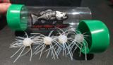 Fuzzy Tackle Tube Storage 3-Pack | Urchin, Tumbleweed, Hags, Coike type baits