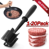 Meat Hamburger Chopper Heat Resistant Utensil Ground Beef Potato Masher Spatula