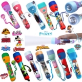 16cm Kids LED Flashlight Torch Long Range Searchlight Camping Hiking Night Light