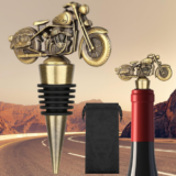 Motorcycle Wine Bottle Stopper, Unique Motorcycle Gifts Wine Gifts for Men Women