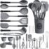 43Pcs Large Kitchen Utensils Set – Silicone Cooking Utensils Set, Dishwasher …