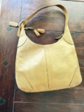 Vintage Coach Hamilton Hobo 10280 Camel Glove Tanned Leather Shoulder Bag Y2K
