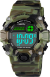 Kids Watch Boys Watches Ages 8-12 Camouflage Digital Outdoor Multifunctional Spo