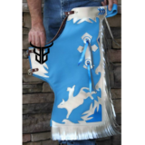 Custom Bull riding Chaps for Kid’s/Toddler/Teen Handmade Free Delivery Worldwide