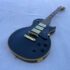 6 String Electric Guitar Bone Nut Glossy Black Finished H-H-H Pickups Solid Body