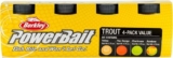 Trout Fishing Bait Dough PowerBait Moldable Salmon Trout Lure Multiple Colors 4