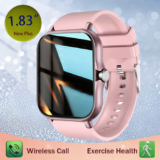 1.83” Sports Smart Watch Fitness Tracker Waterproof Call Android IOS Men Women