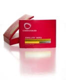Connoisseurs Gold Silver Jewellery Wipes – 25 Dry Disposable Cleaning Wipes