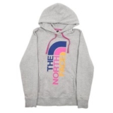 THE NORTH FACE Hoodie Spellout Jumper Sweatshirt Womens M
