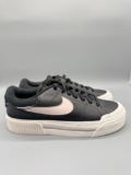 Nike Women Court Legacy Lift Black White Casual Platform Shoe DM7590 002 Size 20