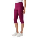 32 Degrees Cool Women’s Ribbed Active Crop Pockets Legging New with Tags
