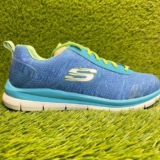 Skechers Healthcare Pro Comfort Flex Womens Size 8.5 Blue Working Shoes Sneakers