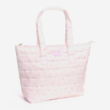 LoveShackFancy x Target – Yoobi Blooming Heirloom Ditsy Quilted Tote Bag Ballet