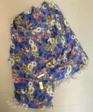 Womens Cotton Floral V Neck Jumpsuit Summer Beach Sleeveless Playsuit Rompers L