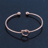 Love Knot Bracelet – Bangle Bracelets – Women’s Fashion Minimalist Jewelry