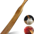 Wooden Spurtle Spatula for Sourdough Starter Dough Whisk Baking Cooking