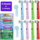 Kids Electric Toothbrush Heads Oral B Compatible Childrens Soft Bristle Cover
