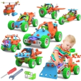 Educational STEM Building Toys for Kids Ages 4-8,10 in 1 Creative Construction