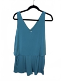 Chaps Celia Espadrille Flats Black Canvas Rope Detail Boat Shoes Womens 7.5B