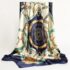 90x90cm Satin Silk Square Scarf Women Luxury Print Shawl Hijab Headband