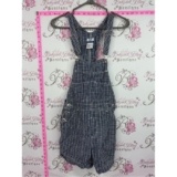 725 originals vintage overalls Girls Navy Plaid Short Overalls Jumper Romper