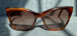 Rebecca Minkoff Cat Eye Havana Brown Sunglasses 54-17-140