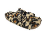 Women’s Secret Treasures Two Band Leopard Slippers Size 6,8 NWT *20