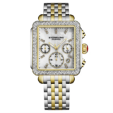 Stuhrling Arista 4083 2 Chronograph Stainless Steel Two Tone Date Womens Watch