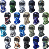 20 Pack Camo Balaclava Full Face Masks UV Protection Men Women Outdoor Sports