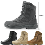 Men’s Military Boots Waterproof Leather Combat Boots Tactical Boots