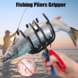 Fish Grippers for Fishing Forceps Metal Control Clamp Claw Tong Grip Tackle Tool