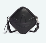 adidas Diamond Shaped Bag Black Crossbody Shoulder JC6004 Brand New