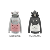 Womens Hoodies, Cute Pouch Hoodie Sweatshirt Hooded Pocket with Big Pouch for