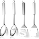 Kitchen Utensils Set 4Pcs, Stainless Steel Cooking Utensils Set, Kitchen Tools S