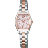 SEIKO LUKIA SSWA012 Pink Happy Collection Tonneau Women’s Watch New in Box
