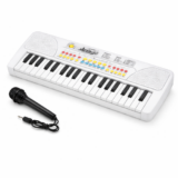 Keyboard Piano for Kids 37 Keys Music Piano with Microphone Portable Musical Toy
