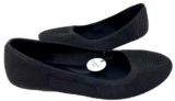 Sonoma Women’s Goods For Life Sesame Slip On Ballet Flats Black Size:9.5 150KO