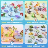 30pcs/Set 3D Cartoon Puzzles Educational Toys DIY Cardboard Puzzles for Kids UK