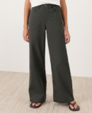 PACT Organic Stretch Twill Wide Leg Pant – Oak (NEW)