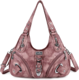 Angelkiss Women’s Large Hobo Satchel Shoulder Handbag Purse