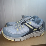 Skechers Stamina AT Outdoor Walking Shoes Comfort Hiking Sneaker Blue Womens6.5