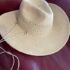 Carly Jean Los Angeles Wide Brim Straw Garden/Sun Hat w/ Chin Strap, One Size