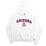CHAMPION Hoodie Arizona Spellout Jumper Sweatshirt Womens M