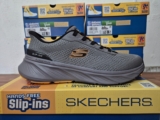 Reebok Shoes Womens 6.5 Skycush Athletic Low Sneakers BS6714 Black Gray Fabric