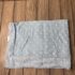 Blue Baby Muslin Blanket With White Triangle Pattern 100% Cotton